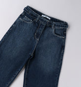 pantaloni denim ampi ragazza